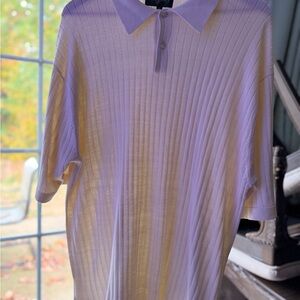 Elegant Lavender Polo Shirt for Men